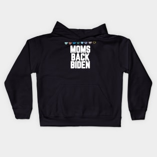 #MomsBackBiden Moms Back Biden Kids Hoodie